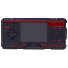 Портативная игровая приставка Retro Genesis Port 3000 (черно-красная, 10 эмуляторов, 4000+игр, 3.0 экран IPS, SD-карта, сохранения)