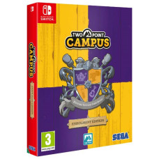 Two Point Campus Enrolment Edition русские субтитры для Nintendo Switch