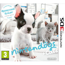 Nintendogs + Cats: Французский бульдог и новые друзья русская версия для 3DS