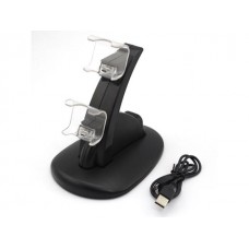 Вертикальная зарядная станция для двух джойстиков Dualshock 4