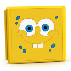 Premium Game Card Case (12 игровых карт + 12 microSD) SpongeBob Face Yellow