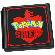Premium Game Card Case (12 игровых карт + 12 microSD) Pokemon Shield Black
