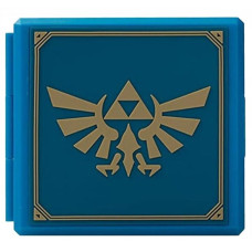 Premium Game Card Case (12 игровых карт + 12 microSD) Zelda Синяя